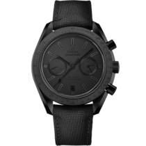 Speedmaster Dark Side of the Moon 44,25 mm, cerámica negra con pulsera en tejido de nailon revestido - 31192445101005